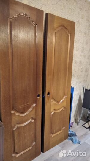 Межкомнатные двери бу 60 см без коробки
