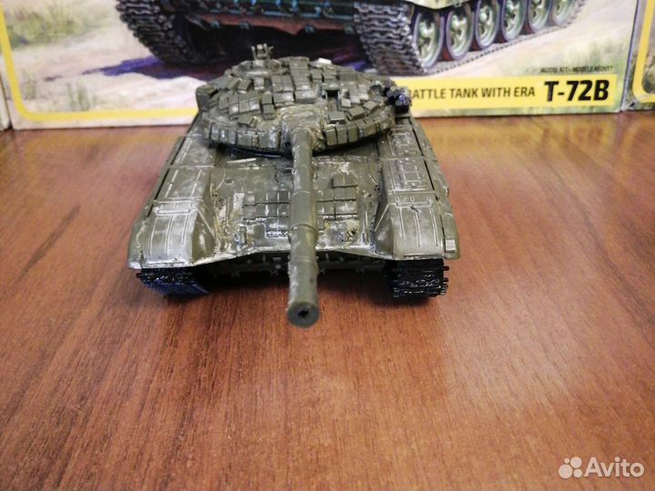 Модель танка Т-72Б