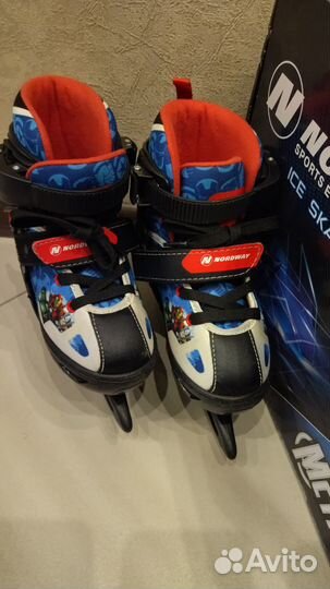 Коньки детские раздвижные