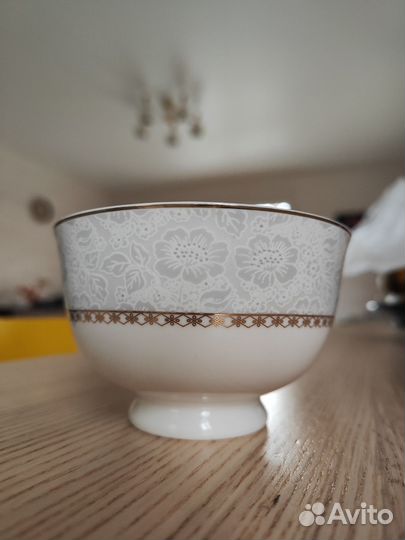 Чайная пара фарфор fioretta