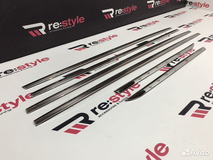 Отсечки окон Toyota Land Cruiser 200 Прямые