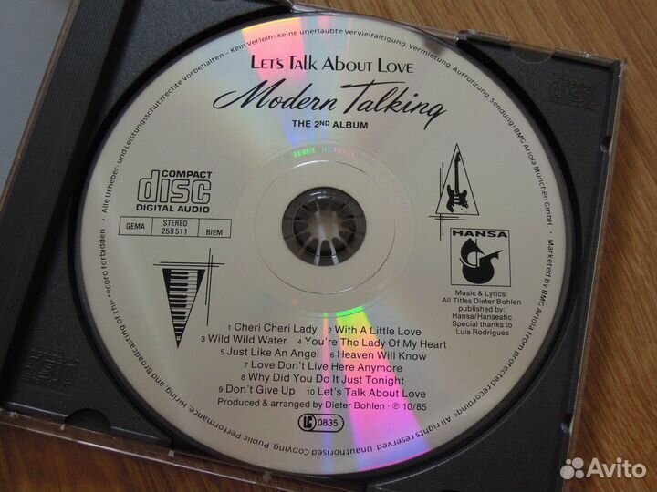 Modern Talking фирм. CD студийные альбомы