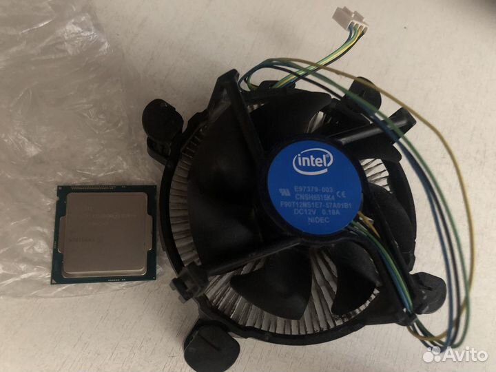 Процессор G1840 2.80GHZ в комплекте с кулером