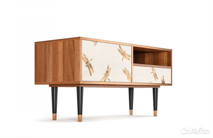 Тв-тумба T3 - Орех - Nude Dragonflies