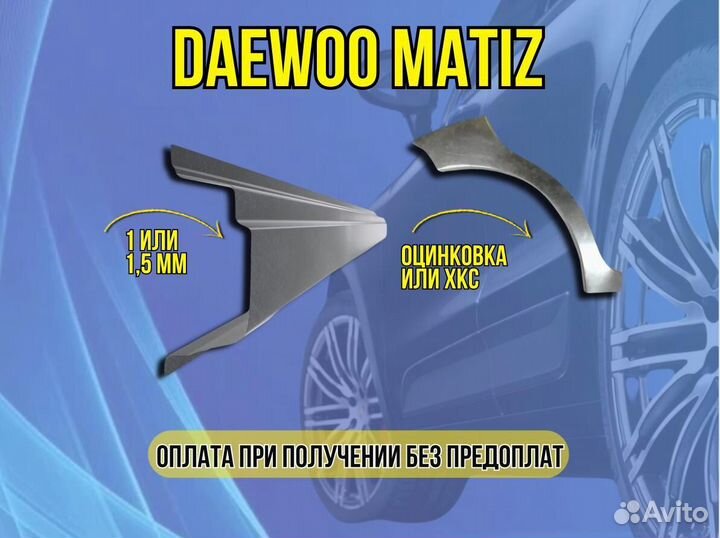 Пороги на Opel Astra H ремонтные кузовные