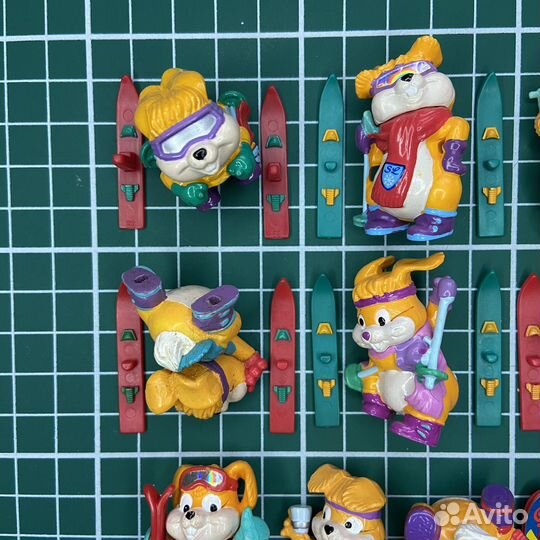 Киндер серия Зайцы-лыжники