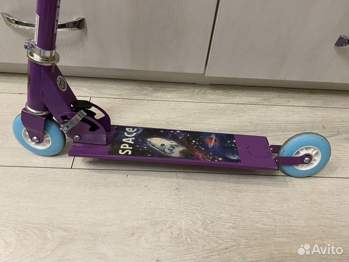 Самокат снегокат 2 в 1