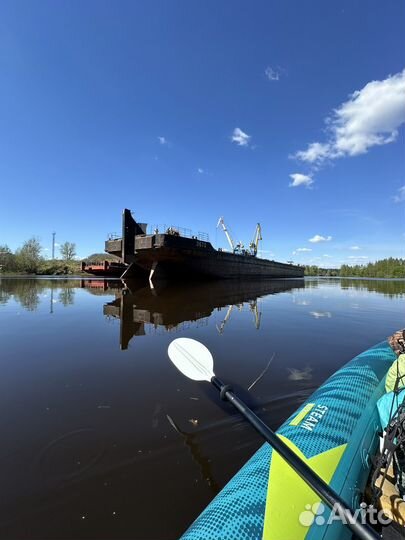 Байдарка каяк надувной aqua marina steam 412