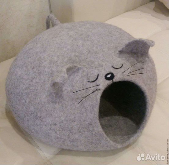 Когтеточка домик для кошки новый