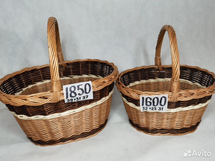 Корзины плетеные грибные лучшие