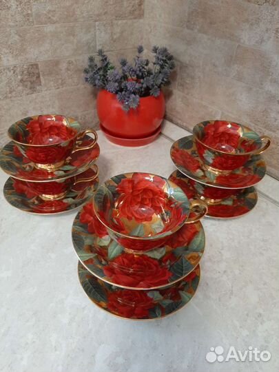 Чайный сервиз на 6 персон