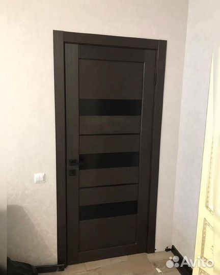 Дверь межкомнатная Паралель венге