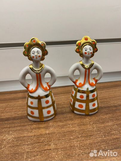 Фарфор «девушка в кокошнике»