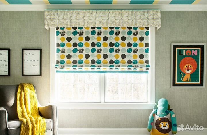 Римские шторы и жалюзи