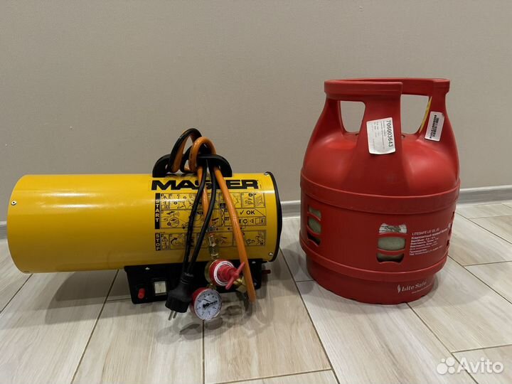 Аренда Тепловой Газовой пушки и баллона