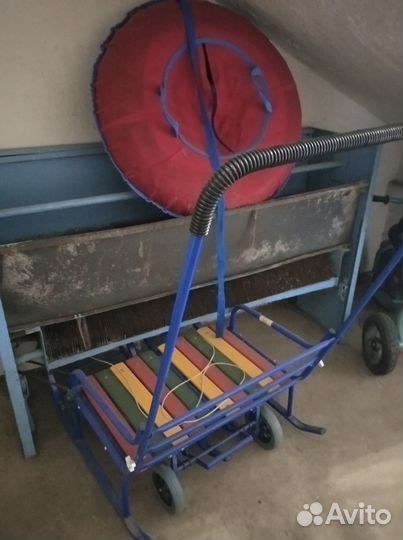 Санки даухместные