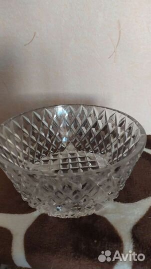 Салатник хрустальный