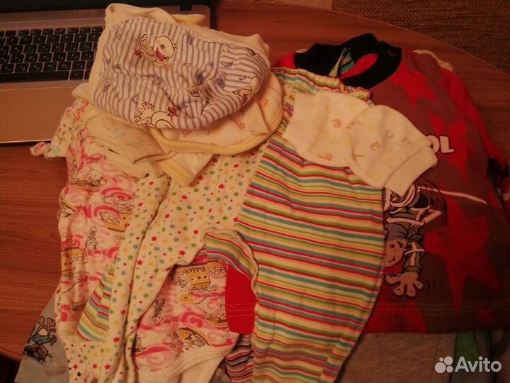 Детские вещи пакетом до 1 года