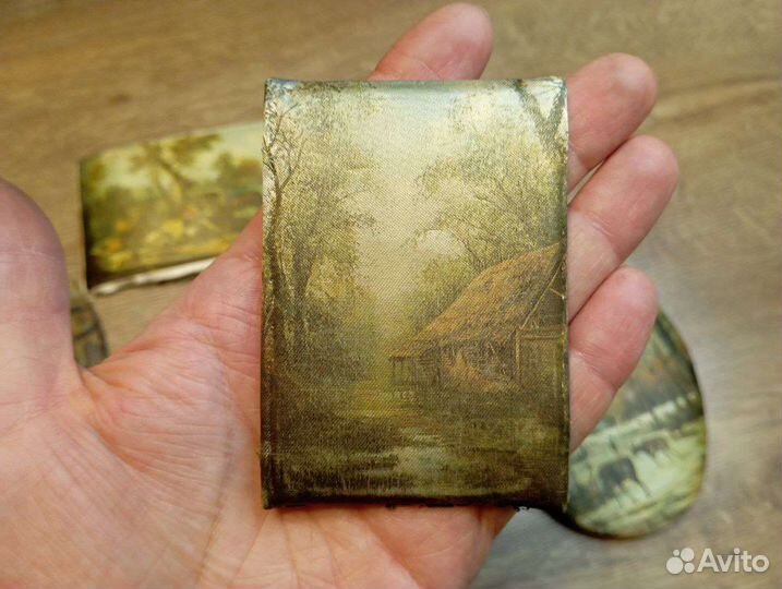 Винтажные старинные шелкографии. 80е годы Египет