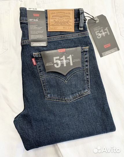 Джинсы Levi's 511 Premium Tim