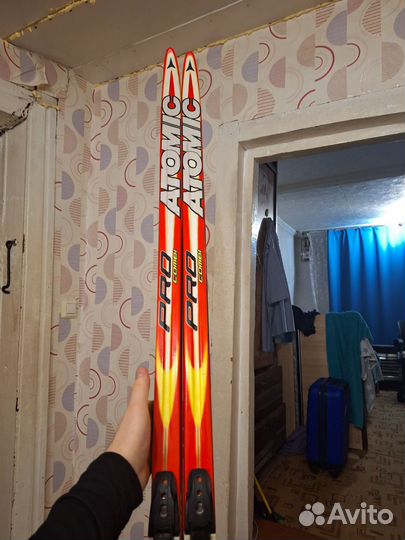 Беговые лыжи atomic pro combi