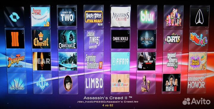 Sony PlayStation 3 Slim 320gb (+70 игр)