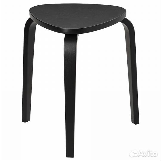 IKEA новый табурет Черный кюрре