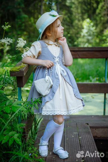 Детское платье из хлопка