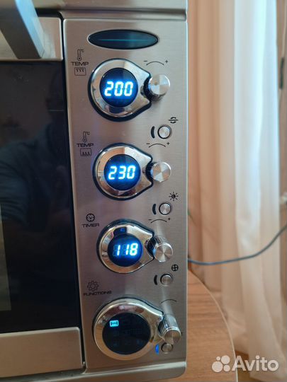 Электрическая печь с конвекцией и грилем Gemlux