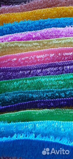 Мочалки ручной вязки