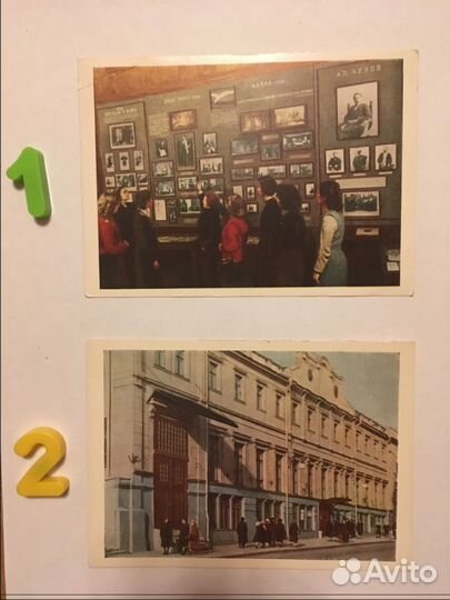 Почтовые открытки - А.П.Чехов - изогиз