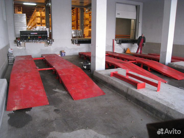 Пандусы. Рампы. Эстакады. Площадки складские