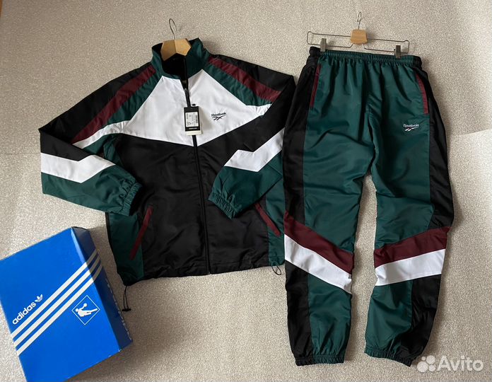 Костюм мужской Reebok в стиле ретро