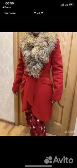 Теплое пальто