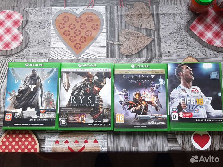 Диски на Xbox one x