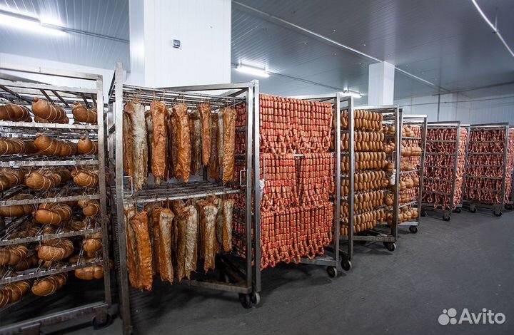 Колбасы и мясные изделия.Собственное производство