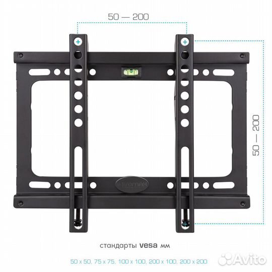 Настенный кронштейн для тв Kromax Ideal-5 NewBlack