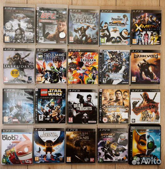 Игры для PS3, PS4