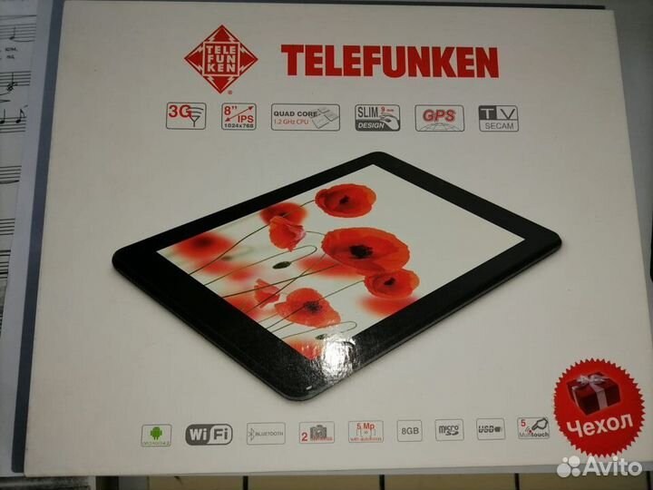 Планшет Telefunken TF-MID806G