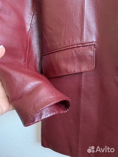 Кожаный пиджак