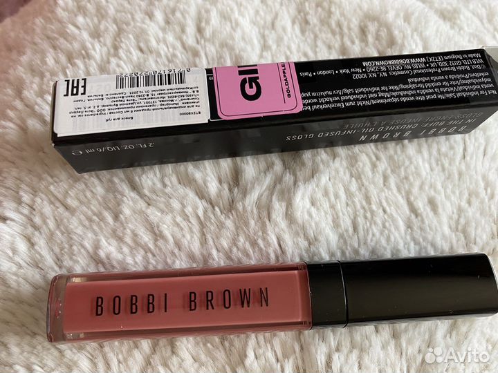 Блески доя губ новые dior bobbi braun