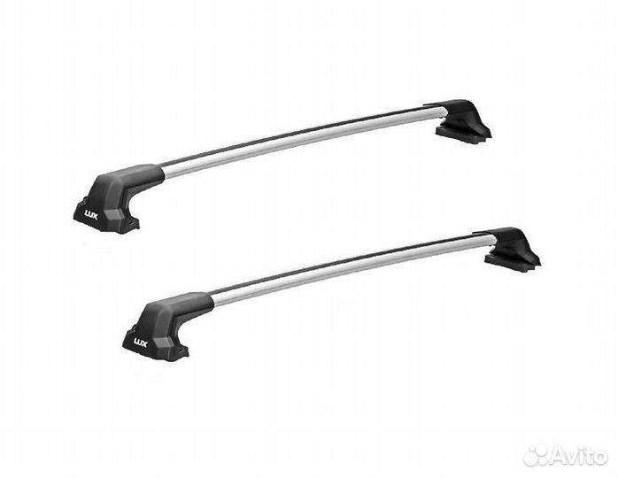 Багажник LUX city Ford Focus 05-11 седан серебро