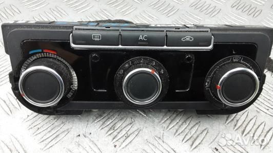 Блок управления печки и климат-контроля volkswagen