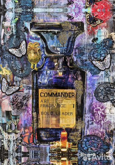 Итальянская картина на алюминии LR-005 Ludmilla Ra