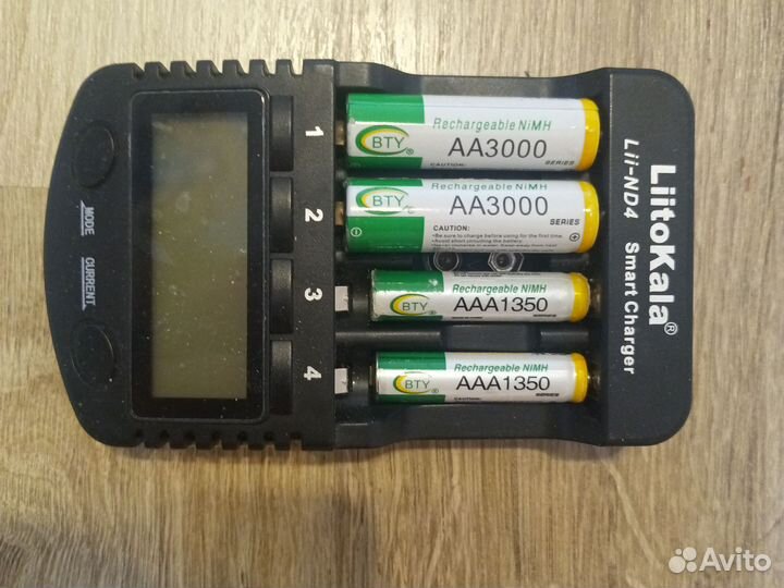Умное зарядное устройство для акб Liitokala - ND4