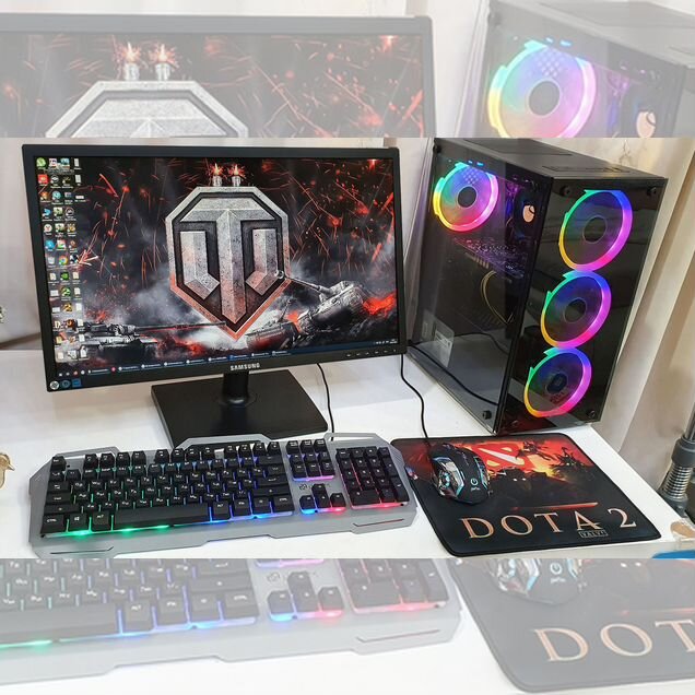 Новый Игровой Комплект 16-Гб, GeForce 1060 6-Гигов