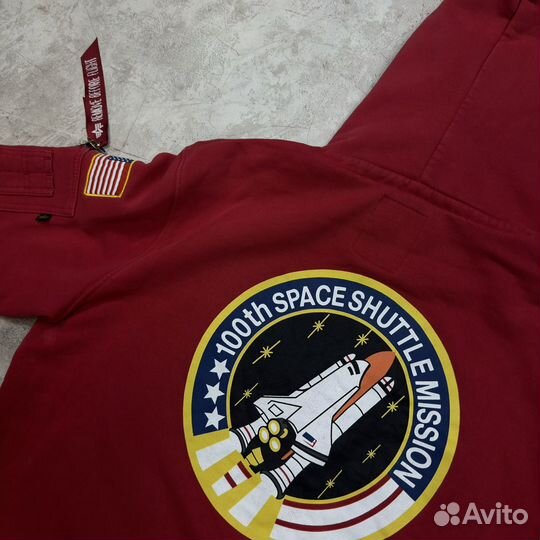 Худи Alpha Industries Nasa