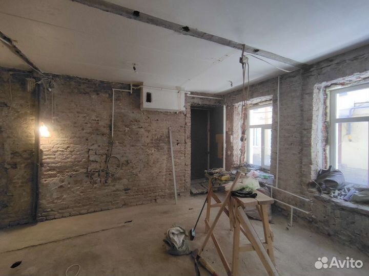 Демонтаж плитки, штукатурка