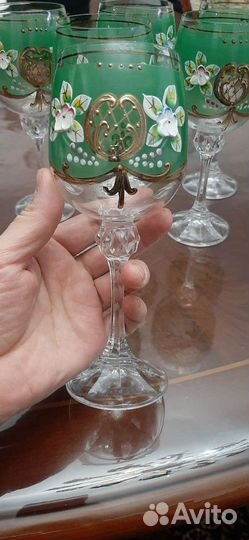 Фужеры богемия