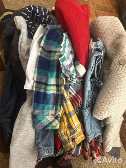 Вещи пакетом на мальчика 92